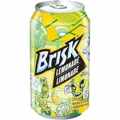 Unilever Soft Drinks, Lemonade Iced Tea, 355 mL, Case of 12 - Ready-to-Drink - 355 mL - Natural, Lemonade - 12 / Case  
