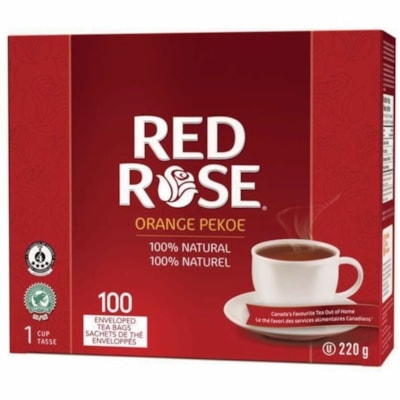 THÉ RED ROSE LIPTON (100) 4 X 1 TASSE 