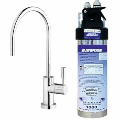 Everpure Quantum UC1000 Drinking Water System - 1 / Unit FAUCET INCLUDED NSF STANDARDS 42 & 53