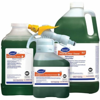 Suma Floor Cleaner - For Floor, Tile - Liquid - 3.70 L - Kosher, Deodorize - 4 / Carton  