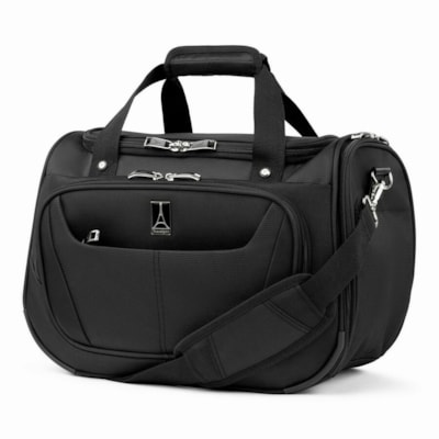 Travelpro Maxlite 5 Carrying Case (Tote) Travel Essential - Black - Water Resistant, Stain Resistant, Moisture Resistant, Abrasion Resistant - Polyester Body - Trolley Strap, Carrying Strap - 11" (279.40 mm) Height x 18" (457.20 mm) Width x 8" (203.20 mm) Depth - 28 L Volume Capacity LIFETIME LIMITED WARRANTY 