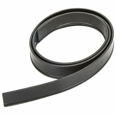 Globe - Lame en caoutchouc pour racloir 4438 - Pour Raclette - Noir - Caoutchouc - hauteur de 20 mil (0,51 mm) x largeur de 0,75 po (19,05 mm) x longueur de 18 po (457,20 mm) - 1 18 " REPLACMENT BLADES. SOFT RUBBER