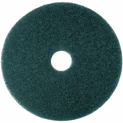 3M Blue Cleaner Pad, 5300, 432 mm (17 in) - 17" (431.80 mm) Width1" (25.40 mm) Thickness - Cleaning, Scrubbing, Floor - Vinyl Composition Tile (VCT), Concrete Floor - 175 rpm to 600 rpm Speed Supported - Textured, Abrasive, Durable, Adhesive, Heavy Duty, Dirt Remover, Spill Remover, Scuff Mark Remov  