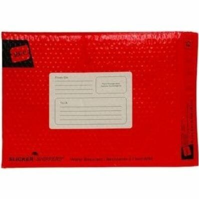 Seal-It - Enveloppe postale GLD54015 - Envoi postal/expédition - #5 - largeur de 10 1/2 po (266,70 mm) x longueur de 15 po (381 mm) - Bleu, Vert, Rouge - Plastique, Polyester - 12 / Carton SIZE 10.5" X 15" 12/PK COLORED POLY BUBBLE ENVELOPE