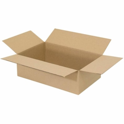 SPC 30" x 5" x 24" Corrugated Shipping Boxes, Kraft, Pack of 10 - External Dimensions: 24" Width x 5" Height - Standard Duty - 32 ECT - Corrugated Cardboard - Brown Kraft - For Shipping, Storage - 10 / Pack 32C 