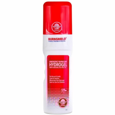 Burnshield - Gel pour brûlures L550003 - Pour Brûlure, Habillage, Échaudure - 125 mL - 1 125ML (4.5OZ) BOTTLE 