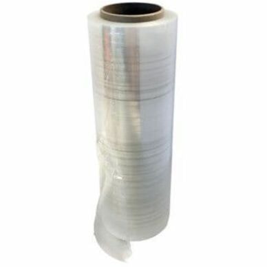 Malpack Platinum Max Hand Wrap, 17.7" x 1,476', 90 Gauge, Carton of 4 Rolls - Puncture Resistant, Tear Resistant - Clear - 4 / Carton PLATINUM MAX HAND WRAP 4/CS 