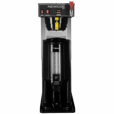 Newco ACE-TS Brewer - 1750 W - Timer - Stainless Steel, Black Stainless Steel, Silver, Black HEIGHT ADJUST 