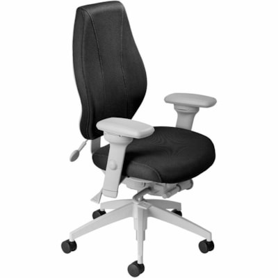 ergoCentric Chair - Gray Frame - Fabric ERGONOMIC CHAIR  AIRFLOW BACK GREY FRAME & BASE  FABRIC SEAT