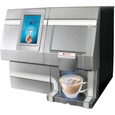 Newco CX3 (Large Office Brewer) - Programmable - Single-serve - Coffee Strength Setting - K-Cup Pod/Capsule Brand - Stainless Steel, Silver TOUCH SCREEN  - PODS & KCUP 
