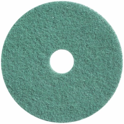 Diversey Twister Cleaning Pad - Round - 20" (508 mm) Diameter - Polishing - Green - 2 / Case  
