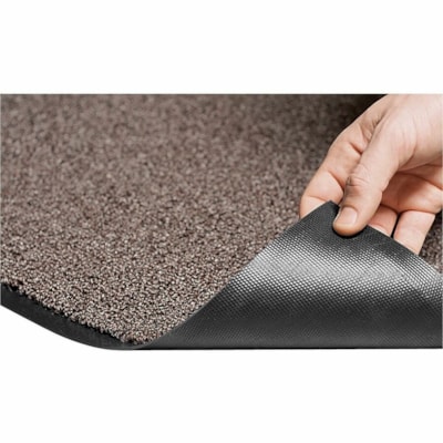 Mat Tech - Tapis de sol Walk-A-Way - Entrée, Intérieur, Bureau - longueur de tapis 72 po (1828,80 mm) x largeur de tapis 48 po (1219,20 mm) x épaisseur de tapis 0,310 po (7,87 mm) - Rectangulaire - Relief - Oléfine, Vinyle - Noyer - 1 / Unité  