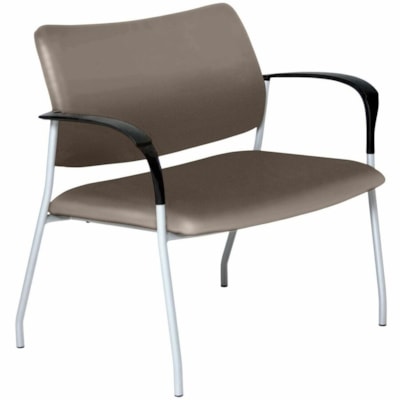 Global Sidero Chair - Vinyl Seat - Steel, Metal WALL SAVER LEG FRAMES WIDE CURVED ARMS