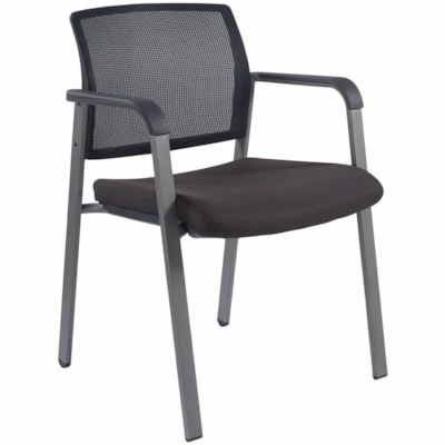 TygerClaw - Chaise TYFC20033 - Tissu Seat Material - Back Color Noir - Maille Back Material - Frame Color Noir - Dossier bas - Tissu, Maille - Accoudoir Chair 