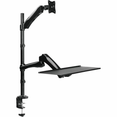 TygerClaw Desk Mount for Monitor - Black, Blue, Purple, White - 1 Display(s) Supported - 13" to 27" Screen Support - 19 lb (8618.26 g) Load Capacity - 100 x 100 - VESA Mount Compatible - Steel, Polyester oard Holder 