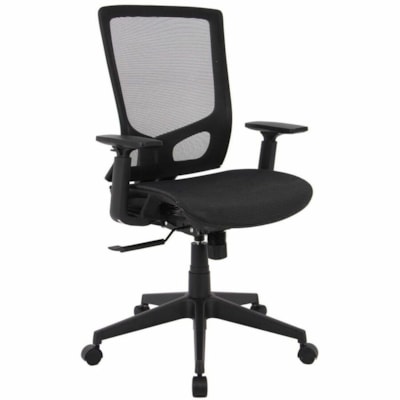 TygerClaw - Chaise TYFC220062 - Maille Seat Material - Back Color Noir - Maille Back Material - Frame Color Noir - Dossier haut - Noir - Métal, Bois e Chair 