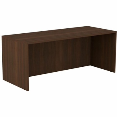 HDL Desk Shell - 0 Drawer(s) - Band Edge - Material: Laminate - Finish: Evening Zen - Modesty Panel, Edge Banding - For Commercial 71"W X 29.5"D X 29"H EVENING ZEN