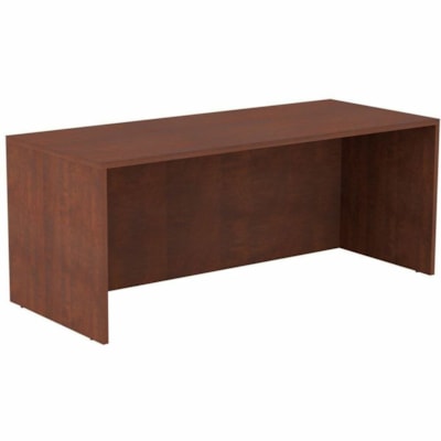 HDL Desk Shell - Band Edge - Material: Laminate - Finish: Autumn Maple, Laminate - Modesty Panel, Edge Banding - For Commercial 71"W X 29.5"D X 29"H AUTUMN MAPLE