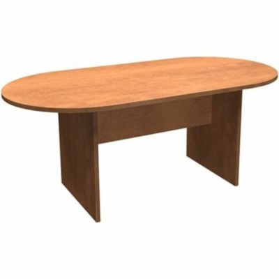 HDL Racetrack Table Top - 1" Table Top, 72" x 36" - Material: Wood - Finish: Evening Zen EVENING ZEN FINISH 71"W X 35.5"W X 30"H