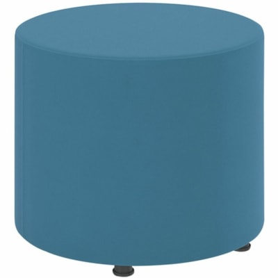 Offices To Go - Chaise MVL13007 WA45 - Bleu ciel - Tissu, Bois ROUND 20" WATERFALL FABRIC  SKY