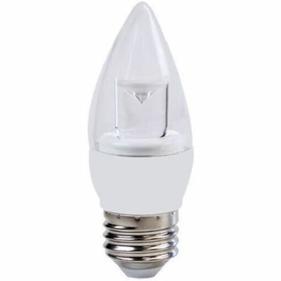 Luminus - Ampoule DEL PLF6505 - 4,50 W - 60 W Puissance d'incandescence équivalente - 500 lm - Chandelle - E12 Base - 15000 Heure - 5000 °K (8540 °F) Température des couleurs - 300° Angle de faisceau - Graduable LUMINUS  5000K 