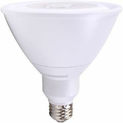 Luminus LED Light Bulb - 15 W - 120 W Incandescent Equivalent Wattage - 1250 lm - PAR38 Size - Bright White Light Color - E26 Base - 25000 Hour - 3000°K (4940°F) Color Temperature - 40° Beam Angle - Dimmable  