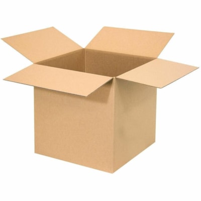 SPC 22" x 22" x 22" Corrugated Shipping Boxes, Kraft, Pack of 10 - External Dimensions: 22" Width x 22" Height - Standard Duty - 32 ECT - Corrugated Cardboard - Brown Kraft - For Shipping, Storage - 10 / Pack 32C 