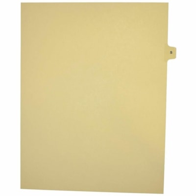 Tab Marks Manufacturing Mark Maker Legal Index Tabs, 1/15th Cut, With Individual Letter, Letter ...