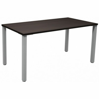 HDL Innovations Table Desk - 29" (736.60 mm) Height x 59.3" (1504.95 mm) Width x 29.5" (749.30 mm) Depth - Band Edge - Material: Laminate, Metal - Finish: Laminate - Laminate, Evening Zen Table Top - Edge Banding, Leveler - For Commercial, Home Office, Dorm Room, Business, Office, Computer, Cubicle EVENING ZEN/SIL 2" OFFSET LEGS 60"WX30"DX29"H PACK IN 4 BOXES