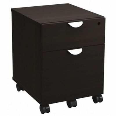 HDL - Classeur Innovations INV-MPF-EZ - 2 x Dossier, boîte Tiroir(s) - Tissu: Stratifié - Finition: Evening Zen - Mobility, Verrouillable, Tirour verrouillable, Bac à crayons - Pour Dossier EVENING ZEN H/D LOCK CASTERS 16''W X 19''D X 22''H