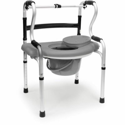 BIOS Medical Aide à la mobilité 5-en-1 - 300 lb (136077,71 g) Capacité de charge CADRE EN ALUMINIUM LéGER CAPACITé DE POIDS 300LB/136KG