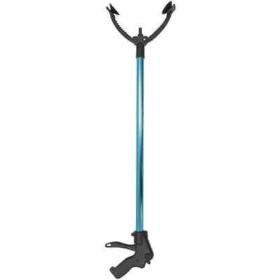 BIOS Medical Heavy Duty Reach and Grip - Lightweight, Ergonomic Handle, Suction Cup - Aluminum - 1 EXTRA-WIDE JAWS W SUCTION 