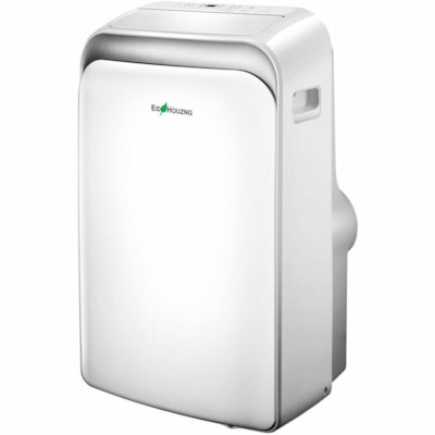 Ecohouzng 14000 BTU 4-in-1 Portable Air Conditioner - Cooler - 14000 BTU/h Cooling Capacity - 550 Sq. ft. (51096672 mm²) Coverage - Remote Control - White Conditioner 