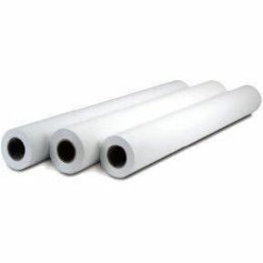HP 4-mil Double Matte Film, 3-in Core - 24in x 25ft - 86 Brightness - >41% Opacity - 24" (609.60 mm) x 25 ft (7.62 m) - 4.80 oz (136.08 g) Basis Weight - 152 g/m² Grammage - Matte - Durable, Smudge Resistant, Smear Resistant, Bleed Resistant, Tear Resistant, Recyclable, Quick Drying - White - 1 3-IN CORE  24 IN X 25 FT 121 MICRONS (4.8 MIL)