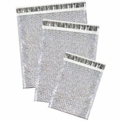 PAC CoolPac Insulated Mailers, 15" x 17" , Case of 100 - Mailing/Shipping - 15" (381 mm) Width x 17" (431.80 mm) Length - Peel & Seal - 100 / Case SELF SEAL 1.5" FLAP 