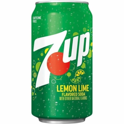 Boisson non alcoolisée - Lime, Natural 7UP - Prête à boire - 355 mL - 24 / Étui  