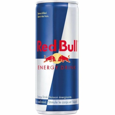 Boisson énergisante Red Bull - Prête à boire - 8,45 oz liq (250 mL)Cannette - 24 / Étui  