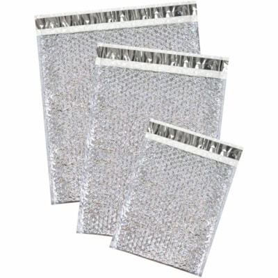 PAC CoolPac Insulated Mailers, 22" x 18" , Case of 100 - Mailing/Shipping - 22" (558.80 mm) Width x 18" (457.20 mm) Length - Peel & Seal - 100 / Case SELF SEAL 1.5" FLAP 