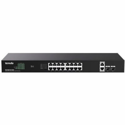 TENDA 18GE+2SFP SWITCH 16-PORT  POE 