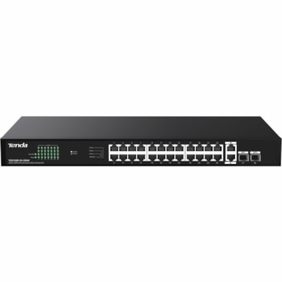 TENDA 26GE+2SFP SWITCH 24-PORT  POE 