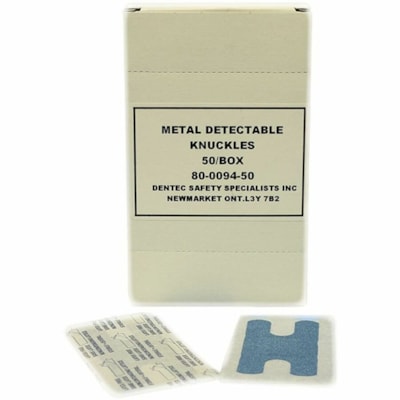 Dentec Adhesive Bandage - Blue - Fabric - 50 / Unit BLUE  STERILE  LATEX FREE EASY VISUAL DETECTION