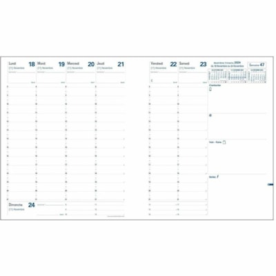 QV PRES REFIL 8-1/4"X10-3/4"FR WEEKLY APPOINTMENT 2PPW 