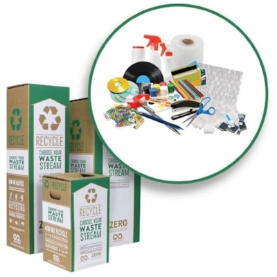 TerraCycle Office Supplies, Zero Waste Recycling Box, Large - For Office - 42" (1066.80 mm) Height x 15" (381 mm) Width x 15" (381 mm) Depth OFFICE SUPPLIES LARGE-15"X15"X42"