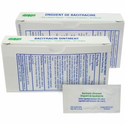 ONGUENT ANTIBIOTIQUE 6/BOITE SACHET INDIVIDUEL USAGE UNIQUE SACHET CONTIENT 0.9G DE POMMAD