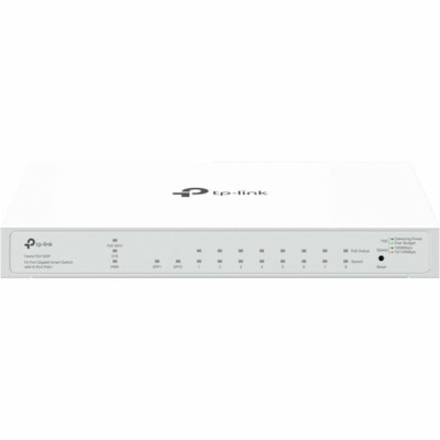 TP-LINK 10-PORT GIGABIT SMART SWITCH WITH 8-PORT POE+ 