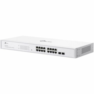 TP-LINK 16-PORT GIGABIT SMART SWITCH WITH 2 SFP SLOTS 