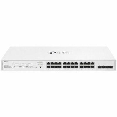 TP-LINK 28-PORT GIGABIT SMART SWITCH WITH 24-PORT POE+ 