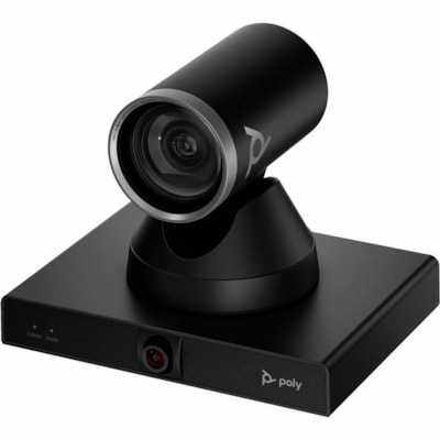 Caméra intelligente Poly Studio E60 4K MPTZ avec zoom optique 12x - 16 Mégapixels - 30 fps - Noir - USB Type B - 4K - 3840 x 2160 Vidéo - Autofocus - 78° Angle - Microphone - Réseasu (RJ-45) - Système de vidéo conférence - Android, Windows - Suivi  PERP 