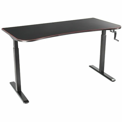 TygerClaw Manual Height Adjust able Gaming Desk 