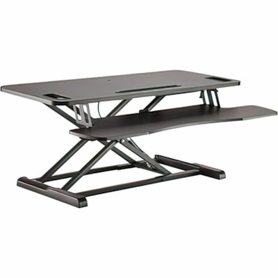 TygerClaw Tabletop Workstation, Black - 15.70" (398.78 mm) Height x 31.30" (795.02 mm) Width x 12.60" (320.04 mm) Depth - Tabletop - Aluminum - Black - For Workstation - Compact, Chemical Resistant, Damage Resistant  